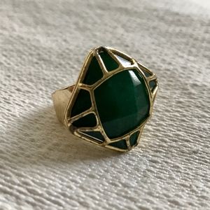 Kendra Scott Green Statement Ring